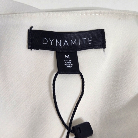 Dynamite Sleeveless Peplum Top - Picture 8 of 8